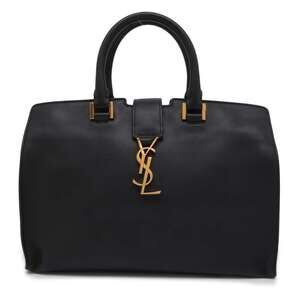 Saint Laurent Paris handbag Monogram Cabas shoulder bag black